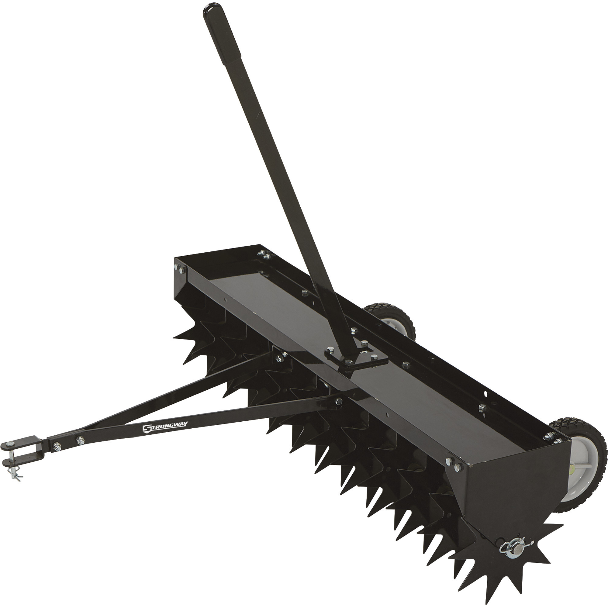 Strongway Spike Lawn Aerator, 42in.W, 12 Spike Wheels